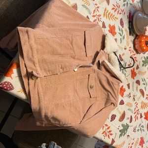 Pink Corduroy Jacket
